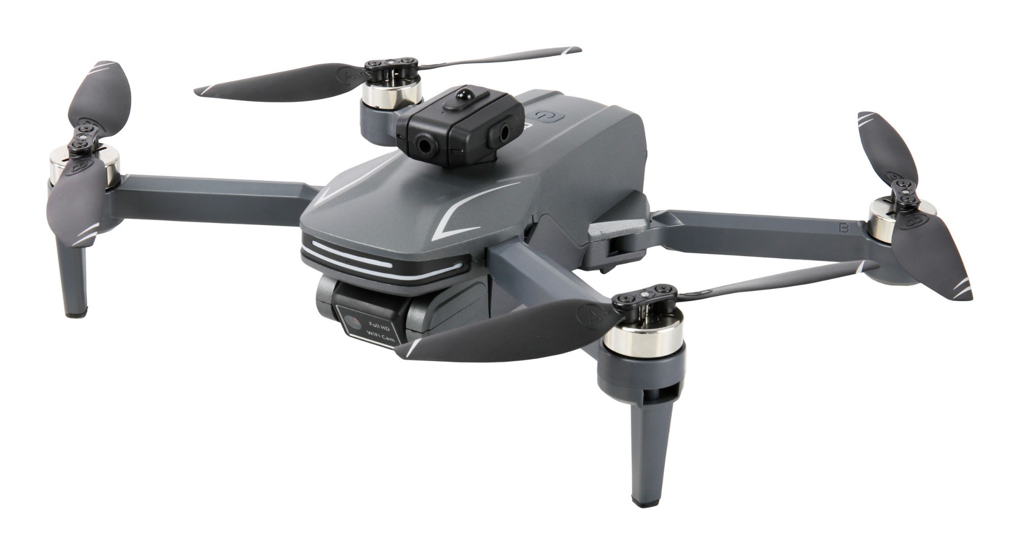 Amewi X4KPro 4 rotors Quadcopter 3840 x 2160 pixels 1500 mAh Grey