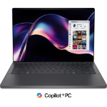 DELL XPS 14 DA14260 Copilot+ PC Intel Core Ultra X7 358H Laptop 35.6 cm (14") Touchscreen 2.8K 32 GB LPDDR5x-SDRAM 1 TB SSD Wi-Fi 7 (802.11be) Windows 11 Pro UK English Graphite