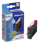 Pelikan E56 inktcartridge 1 stuk(s) Hoog (XL) rendement Magenta