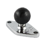 RAM Mounts Chrome Diamond Ball Base