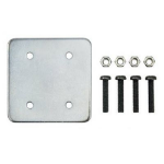 Zebra 3PTY-PCLIP-100370 mounting kit Black, Silver