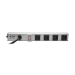 Tripp Lite PS120406 power extension 72" (1.83 m) 4 AC outlet(s) Black, Gray