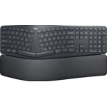 Logitech ERGO K860 for Business keyboard RF Wireless + Bluetooth QWERTY US English Graphite
