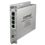 ComNet CLLFE4POEC network extender Network repeater Grey 10, 100 Mbit/s