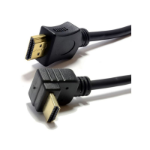 FDL 5M HDMI-A HIGH SPEED WITH ETHERNET CABLE M TO R/A MALE