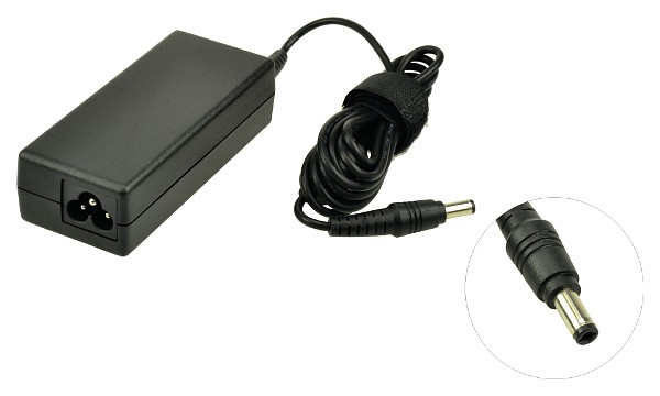 2-Power ALT2008A power adapter/inverter Indoor 65 W Black