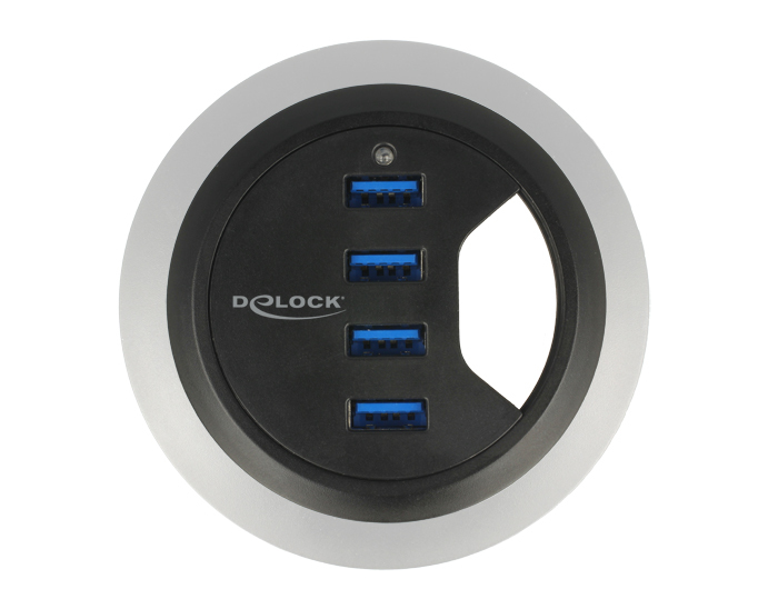 Image of DeLOCK 62868 interface hub USB 3.2 Gen 1 (3.1 Gen 1) Type-A 5000...