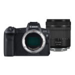 Canon EOS R Body and RF 24-105mm F4-7.1 IS STM MILC 30.3 MP CMOS Black