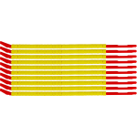 Brady SCN-10-YELLOW cable marker Nylon 300 pc(s)