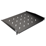 Equip 19" Fixed Shelf, 1U, 350 mm, Black