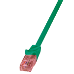 LogiLink 0.5m Cat.6 U/UTP networking cable Green Cat6 U/UTP (UTP)