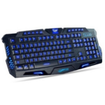 BRobotix 420028 teclado Juego USB QWERTY Negro