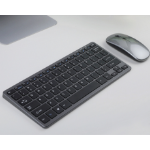 JLC X84 Wireless Keyboard and Mouse - Black