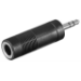 Microconnect AUDALT kabelomvandlare (hane/hona) 3.5mm 6.3mm Svart