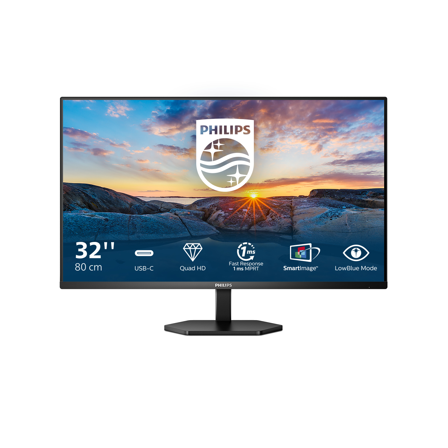 Image of Philips 3000 series 32E1N3600LA/00 computer monitor 80 cm (31.5")...