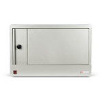 Bretford CUBE Micro Station Portable device management cabinet Gray