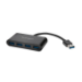 Kensington Hub USB 3.0 de cuatro puertos UH4000: negro