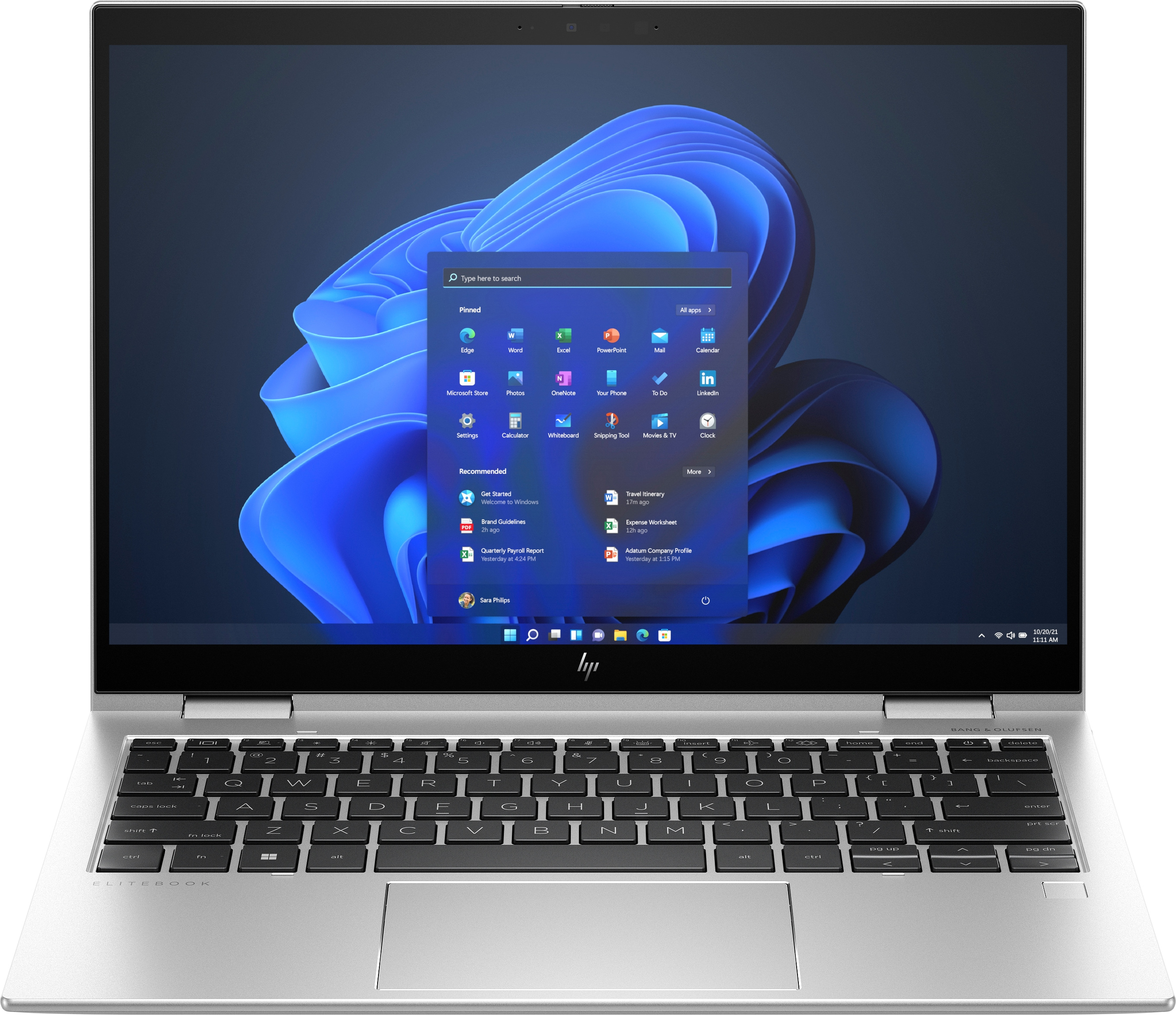 Image of HP Elite x360 830 G10 Hybrid (2-in-1) 33.8 cm (13.3") Touchscreen...