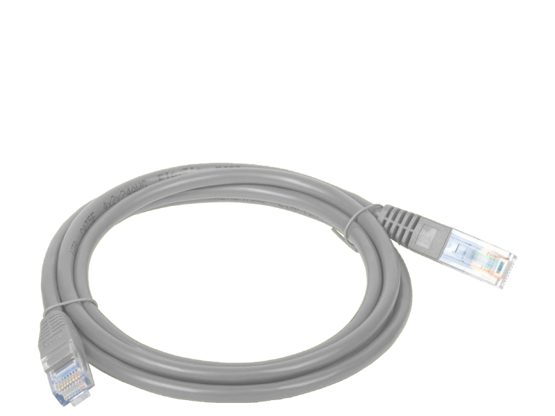 Alantec KKU6SZA0.5 nätverkskablar Grå 0,5 m Cat6 U/UTP (UTP)