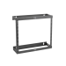 Tripp Lite SRWO8U22SD SmartRack 8U/12U/22U Expandable Ultra Low-Profile Patch-Depth Wall-Mount 2-Post Open Frame Rack