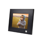 Kodak 1024 x 768 IPS Display 8" Digital Photo Frame Built in 8GB - Ebony Black