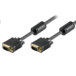 Microconnect 3m HD15 M/M VGA cable VGA (D-Sub) Black