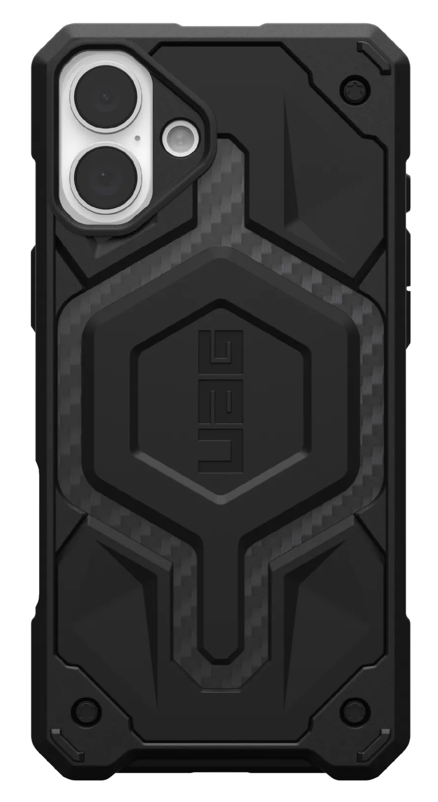 [U] by UAG Monarch Pro mobile phone case 17 cm (6.7") Cover Carbo