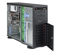 Image of Supermicro CSE-743TQ-903B-SQ computer case Full Tower Black 903 W