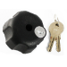 RAM Mounts Key Lock Knob with Brass Insert for C Size Socket Arms