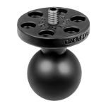 RAM Mounts Ball Adapter with 1/4"-20 Threaded Stud for Action Cameras