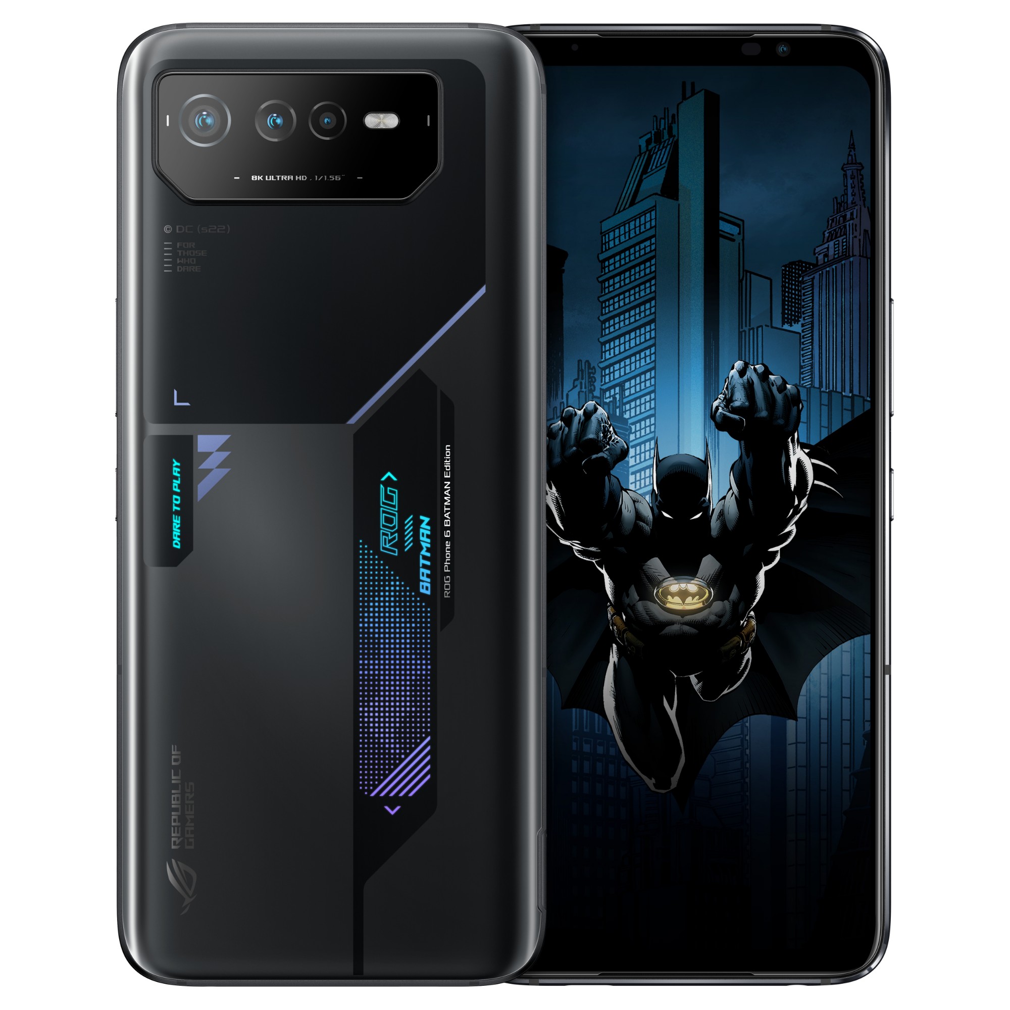 90AI00D6-M00110 ASUS ROG Phone 6D Batman Edition Dual Sim 12+256GB night black
