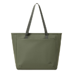 Rivacase Eden PU leather, Polyester, Recycled polyethylene terephthalate (rPET) Olive Woman Tote bag