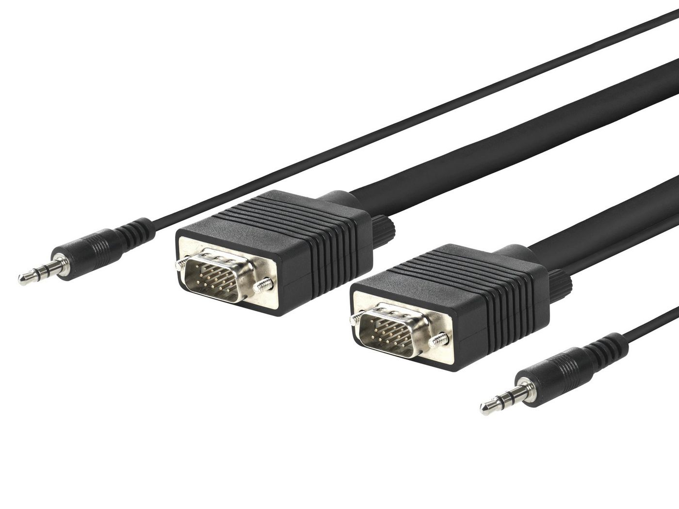 Vivolink Black Provgas15 Video Cable Adapter 15 M Vga (D-Sub) + 3.5Mm