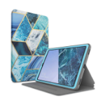 Supcase Unicorn Beetle PRO SUP-2019TabA-8.0-UBPro-NOPen-SP-Black 8" Flip case Blue, Marble color