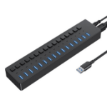 4XEM 4XH716 interface hub USB 3.2 Gen 1 (3.1 Gen 1) Type-B 5000 Mbit/s Gray