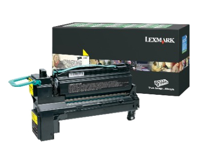 Image of Lexmark 24B6021 Toner cartridge yellow, 18K pages for Lexmark XS 795