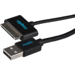 Maplin MAPCSM01-BK USB cable USB 2.0 1.5 m Samsung 30 Pin USB-A 2.0 Black