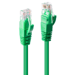 Lindy 1m Cat.6 U/UTP Network Cable, Green