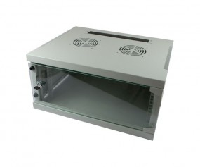 Image of ALLNET ALL-SMQ5406GRAU rack cabinet 6U Freestanding rack Grey