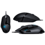 Logitech G 910-004070 muis Gamen Ambidextrous USB Type-A Optisch 4000 DPI