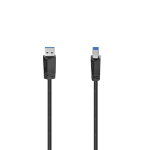 Hama 00200625 USB cable 1.5 m USB 3.2 Gen 1 (3.1 Gen 1) USB A USB B Black