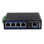 Wantec 3401 netwerk-switch Gigabit Ethernet (10/100/1000) Zwart, Blauw