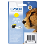 Epson C13T07144012/T0714 Ink cartridge yellow, 415 pages ISO/IEC 19752 5,5ml for Epson Stylus BX 310/600/D 120/D 78/S 20