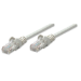 Intellinet Network Patch Cable, Cat5e, 1.5m, Grey, CCA, U/UTP, PVC, RJ45, Gold Plated Contacts, Snagless, Booted, Lifetime Warranty