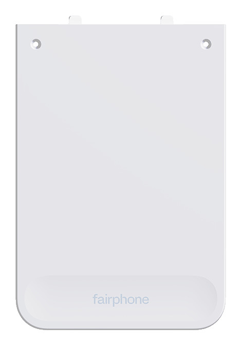 Image of Fairphone F6COVL-1WH-WW1 mobile phone spare part Back housing cover Wh