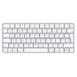 Apple Magic keyboard USB + Bluetooth English Aluminium, White