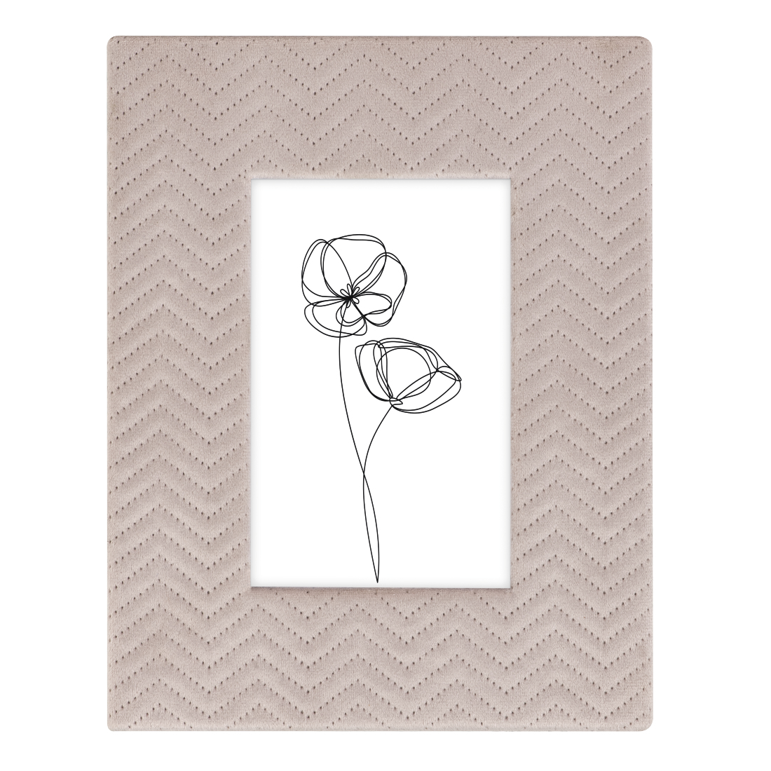 Image of Hama Velluto - Rose - Single picture frame - Table - 10 x 15 cm -...