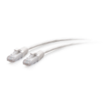 C2G 0.9m Cat6a Snagless Unshielded (UTP) Slim Ethernet Patch Cable - White