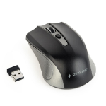 Gembird Wireless optical mouse, spacegrey/black