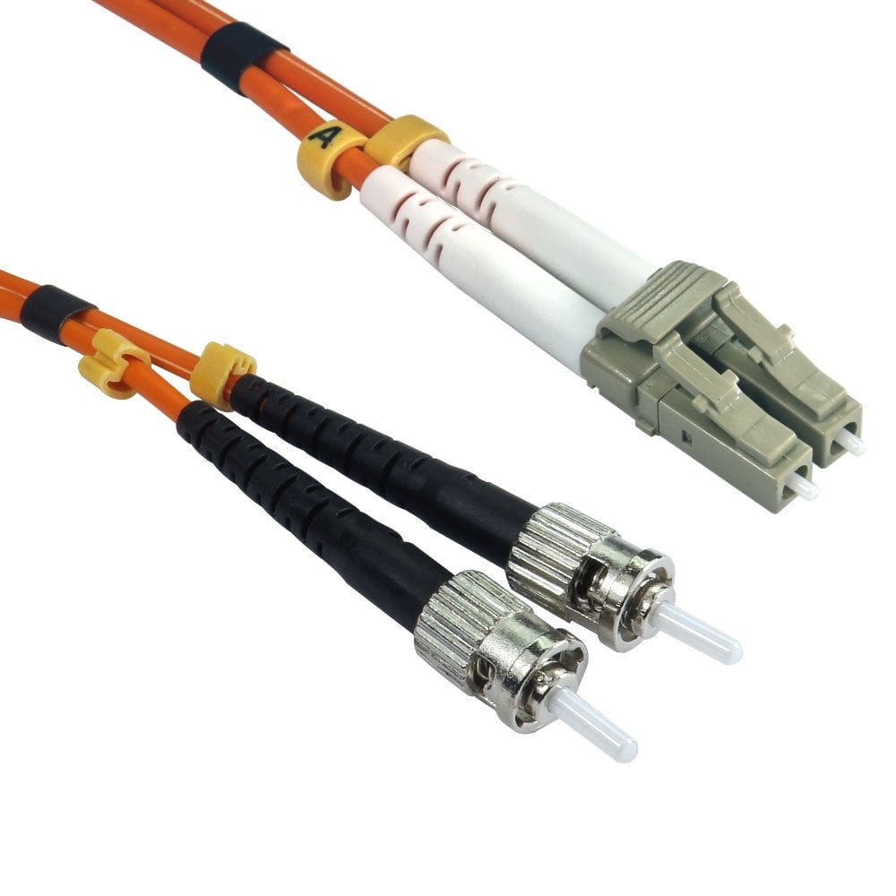 Cables Direct 0.5m OM2 Fibre Cable LC - ST